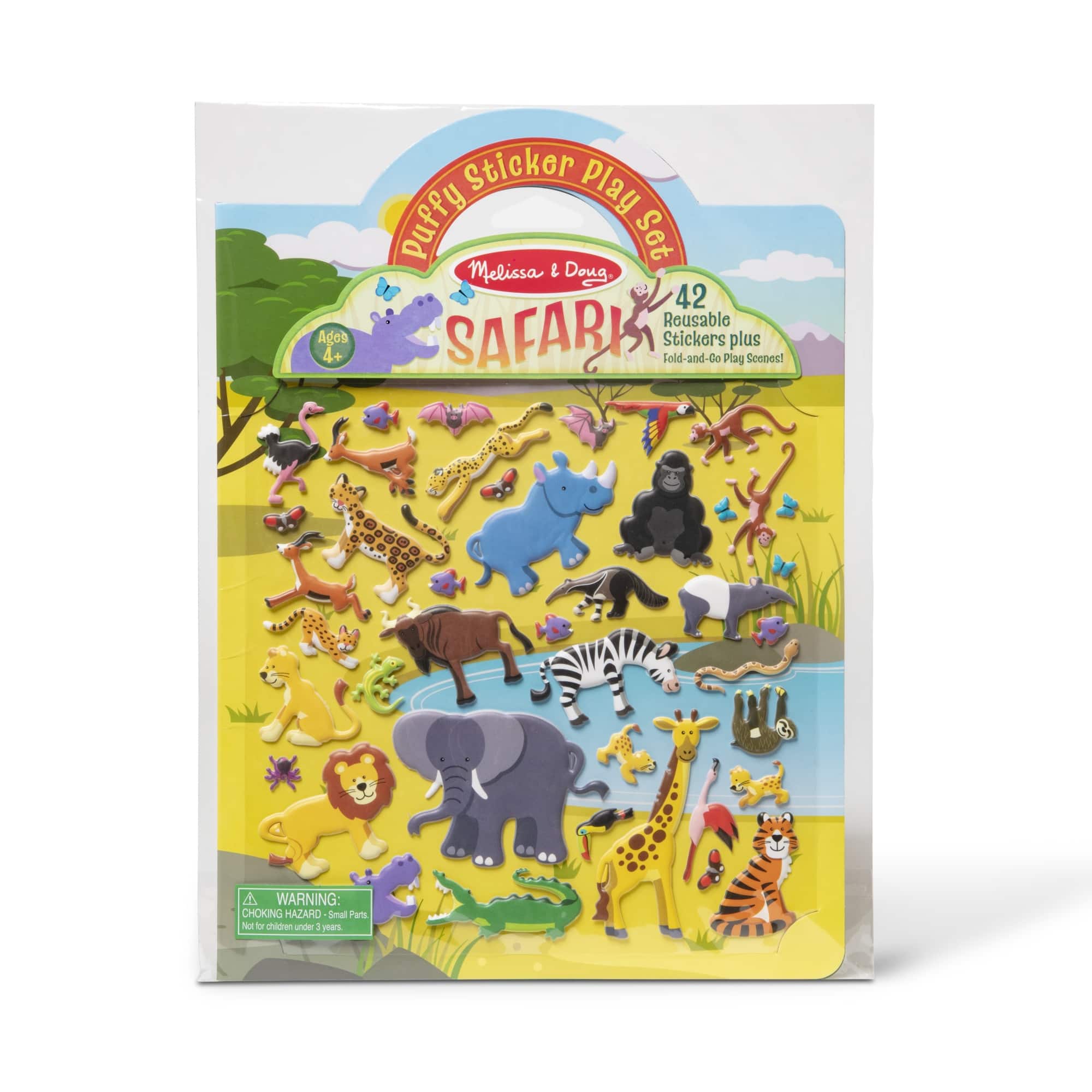 Melissa & Doug® Safari Puffy Sticker Play Set